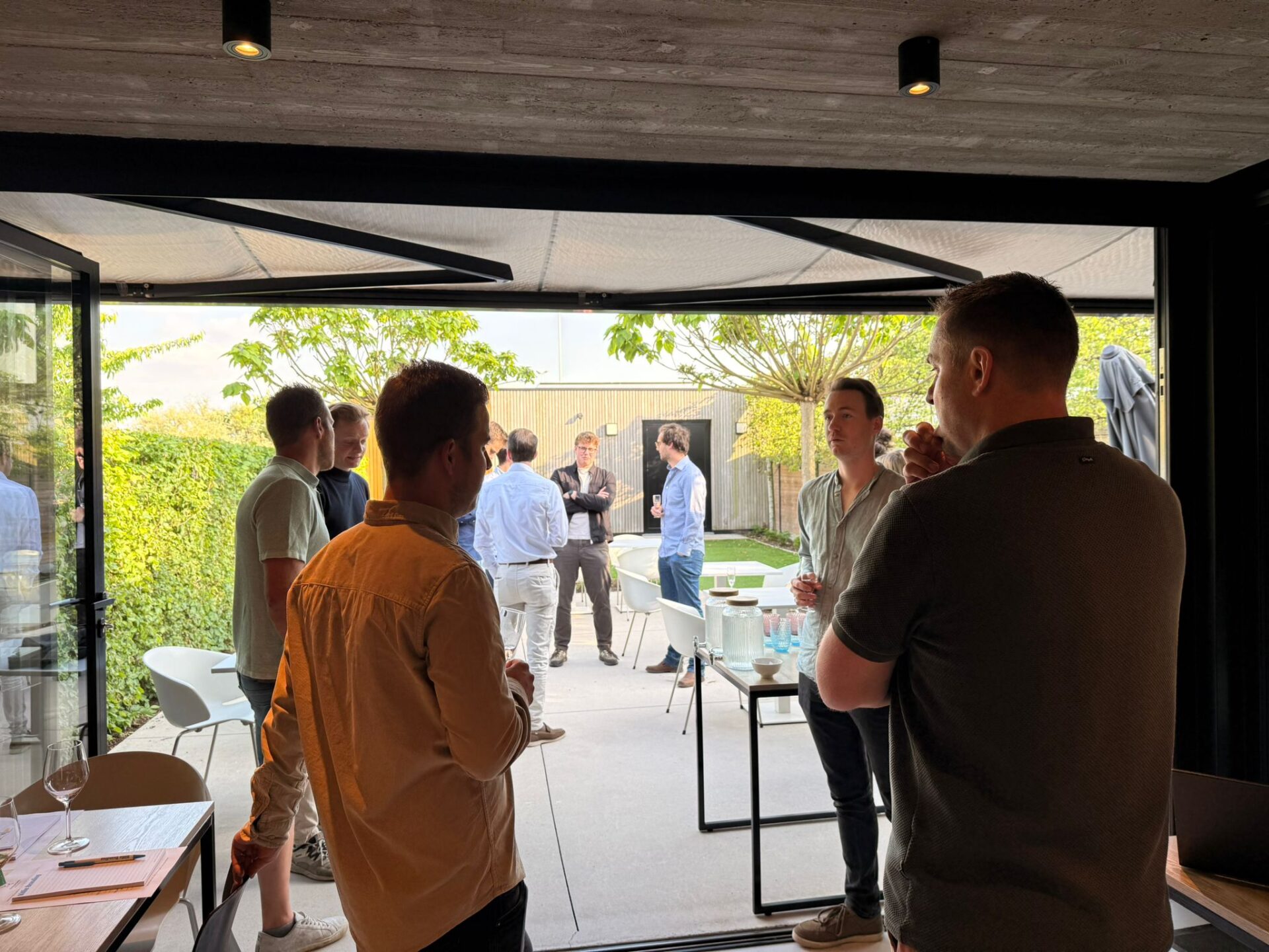 Gezellig netwerkmoment tijdens een event van De Stamtafel in Essen